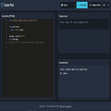 Code Plot - Editor thumbnail